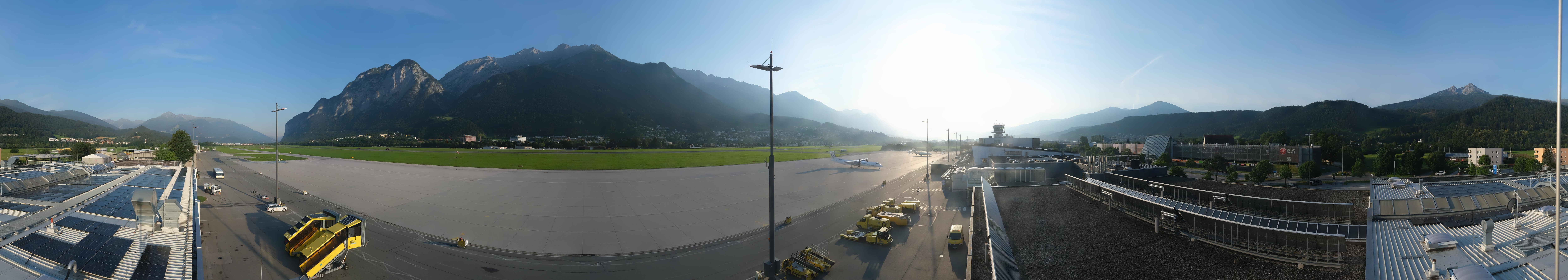 Archiv Foto Webcam Panorama Innsbruck Flughafen