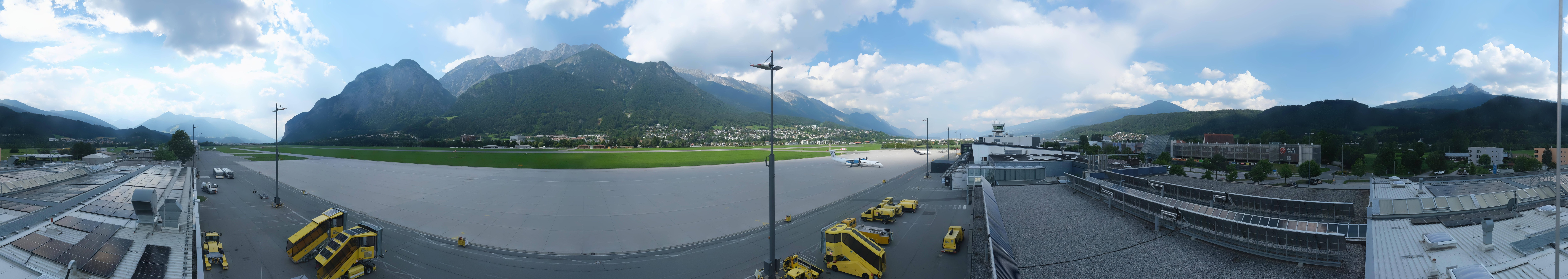 Archiv Foto Webcam Panorama Innsbruck Flughafen