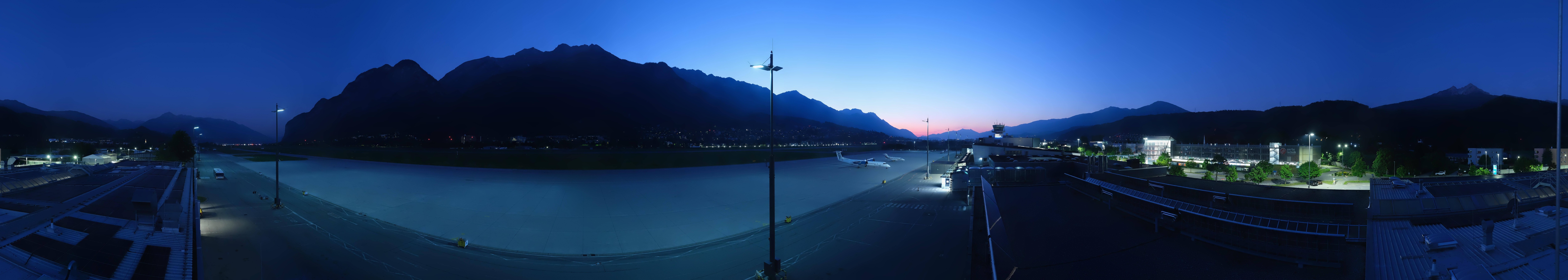 Archiv Foto Webcam Panorama Innsbruck Flughafen