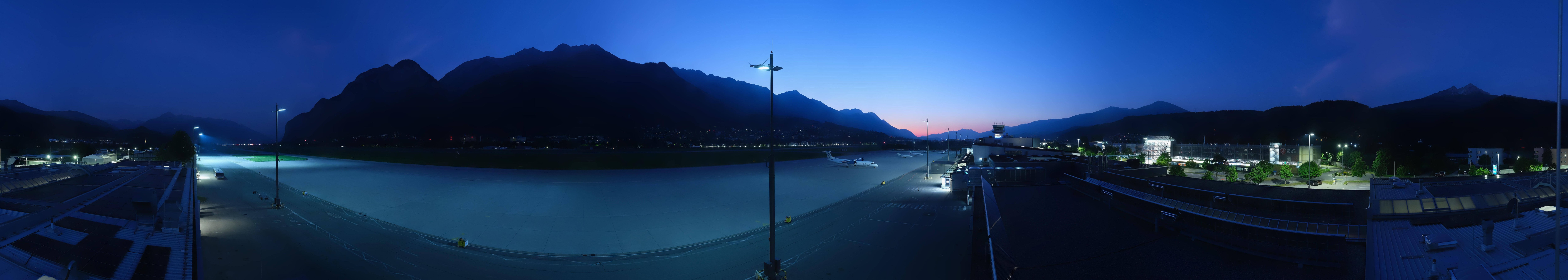 Archiv Foto Webcam Panorama Innsbruck Flughafen