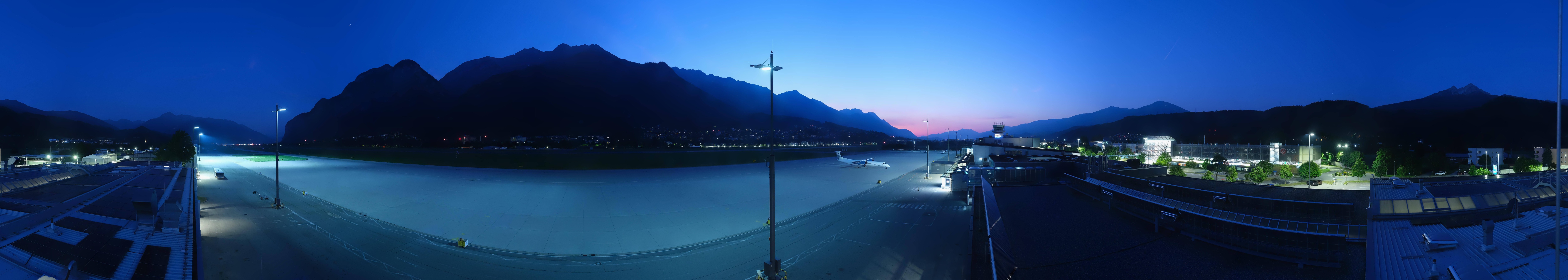 Archiv Foto Webcam Panorama Innsbruck Flughafen