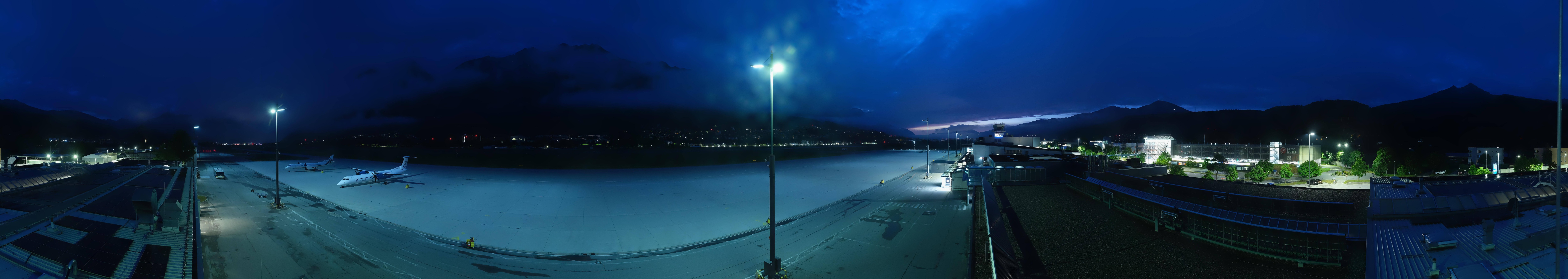 Archiv Foto Webcam Panorama Innsbruck Flughafen