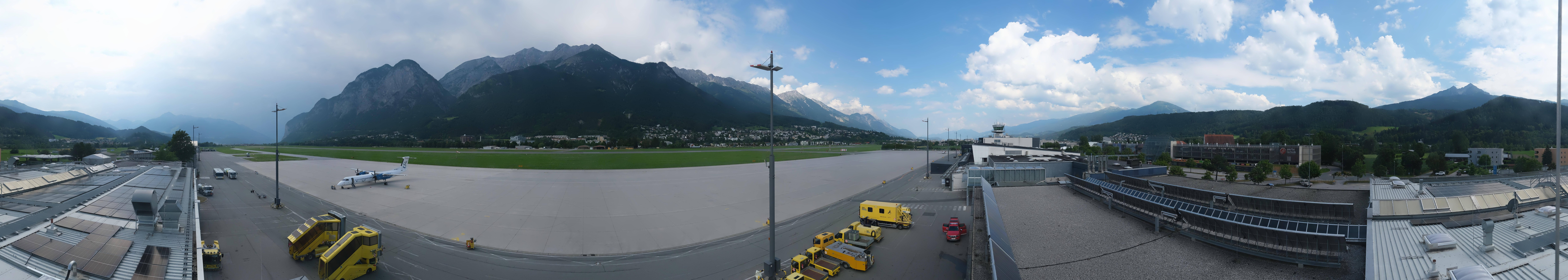 Archiv Foto Webcam Panorama Innsbruck Flughafen
