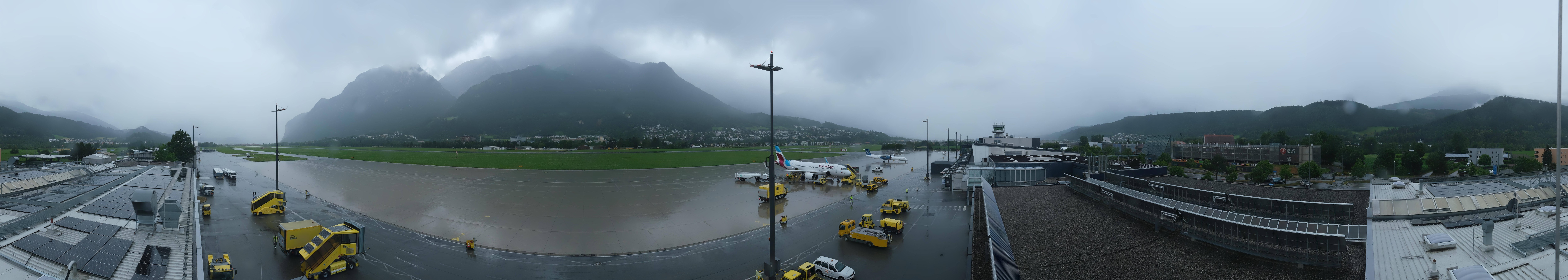 Archived image Webcam Airport Innsbruck Panorama