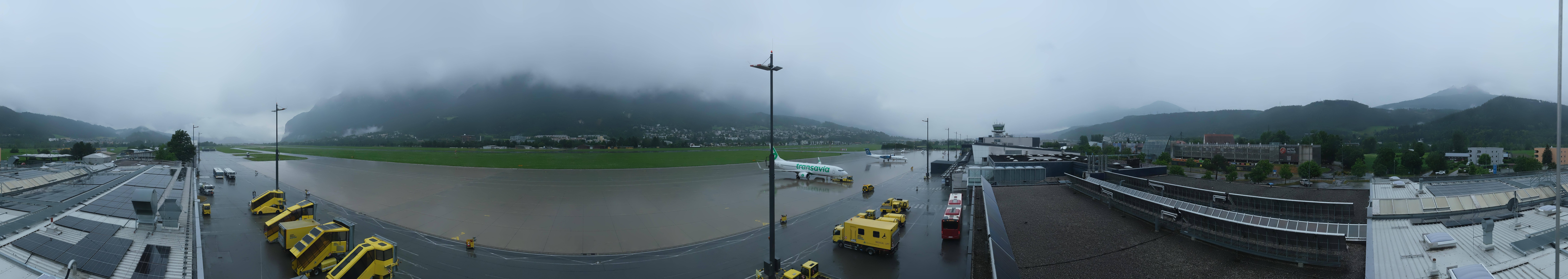 Archived image Webcam Airport Innsbruck Panorama