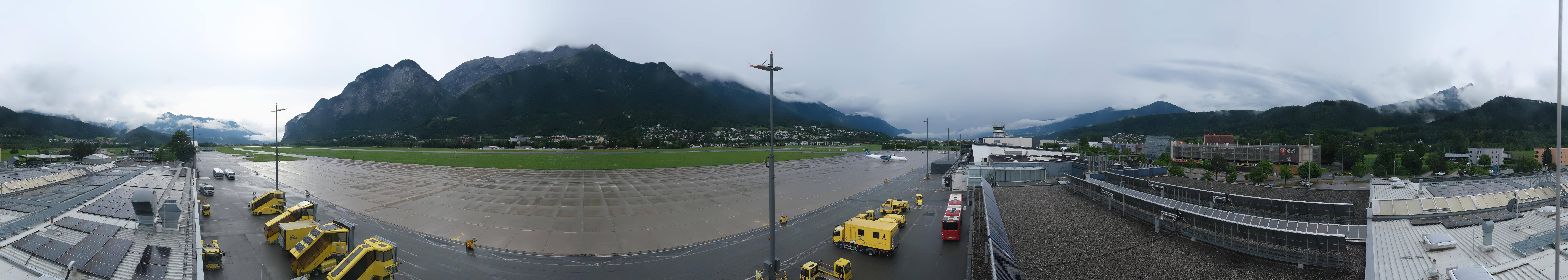Archived image Webcam Airport Innsbruck Panorama