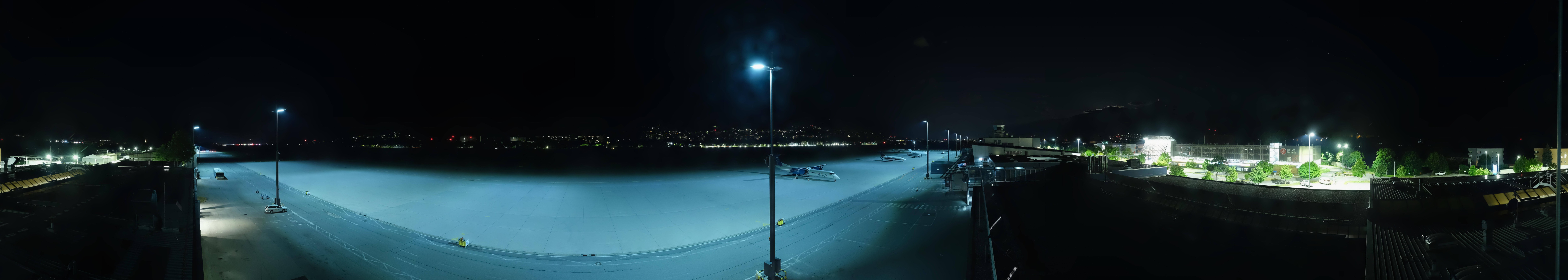 Archived image Webcam Airport Innsbruck Panorama