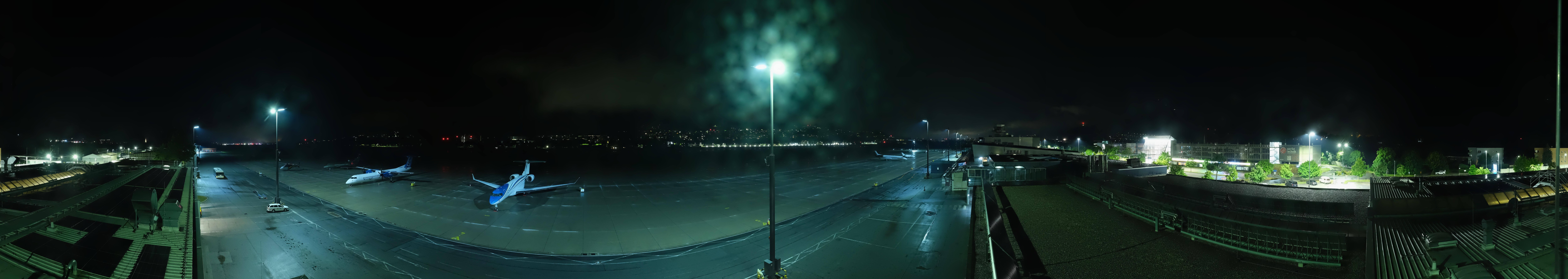 Archived image Webcam Airport Innsbruck Panorama