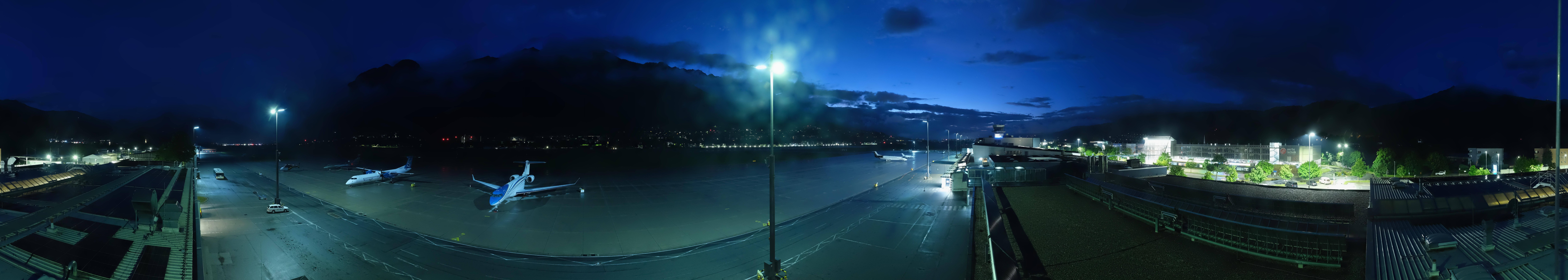 Archiv Foto Webcam Panorama Innsbruck Flughafen