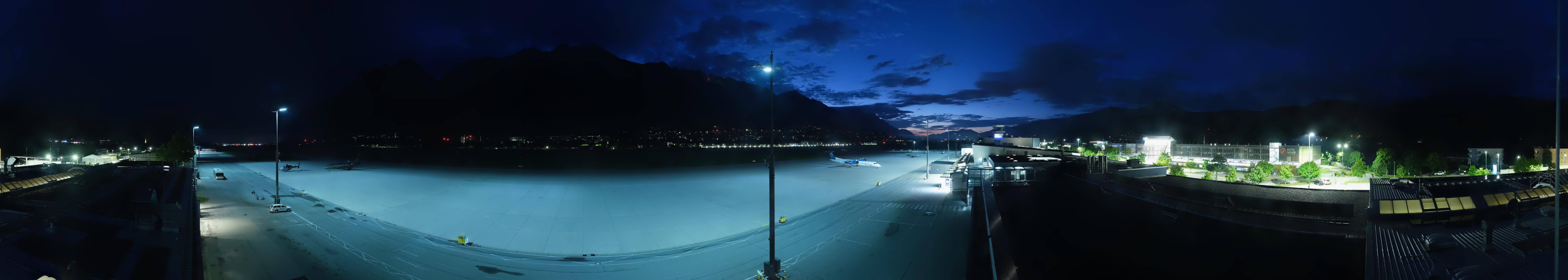 Archived image Webcam Airport Innsbruck Panorama