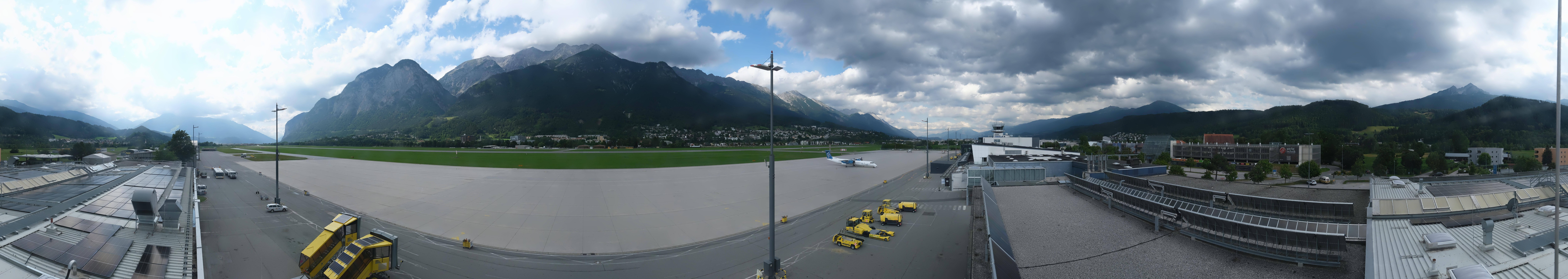 Archiv Foto Webcam Panorama Innsbruck Flughafen