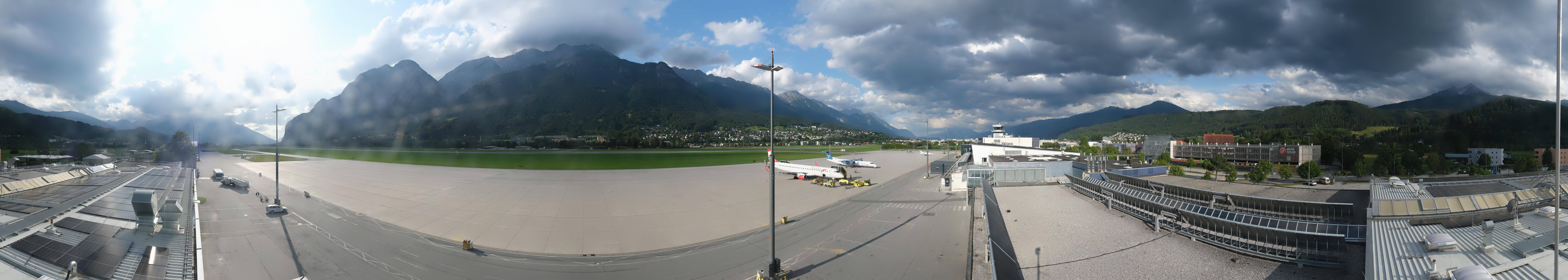 Archiv Foto Webcam Panorama Innsbruck Flughafen