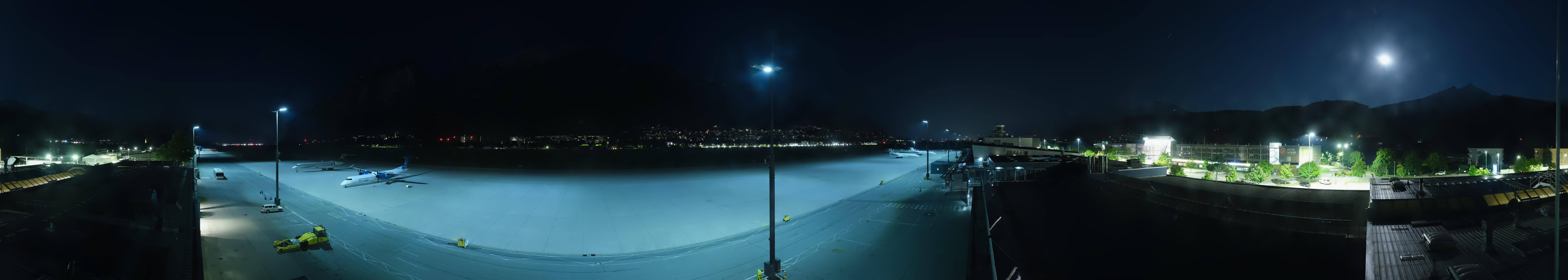 Archiv Foto Webcam Panorama Innsbruck Flughafen
