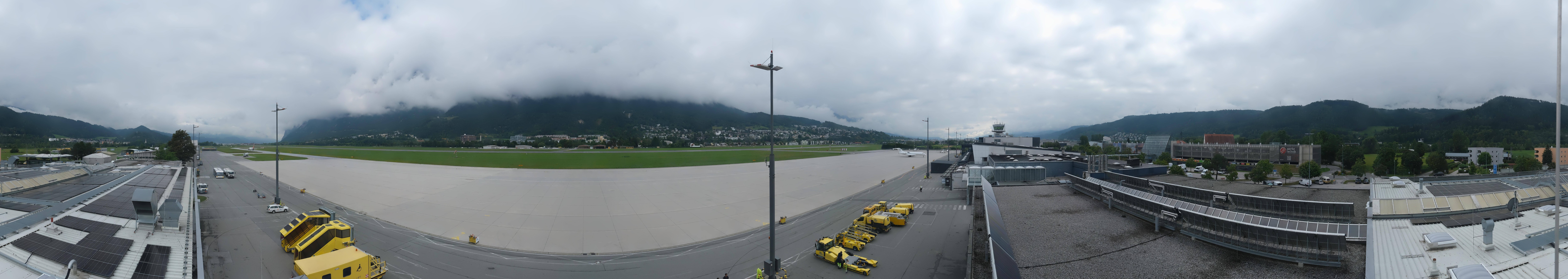 Archiv Foto Webcam Panorama Innsbruck Flughafen