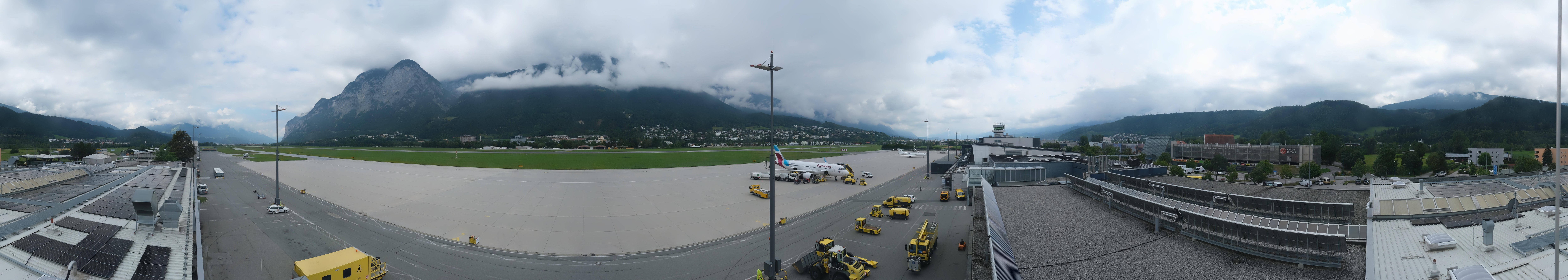 Archiv Foto Webcam Panorama Innsbruck Flughafen