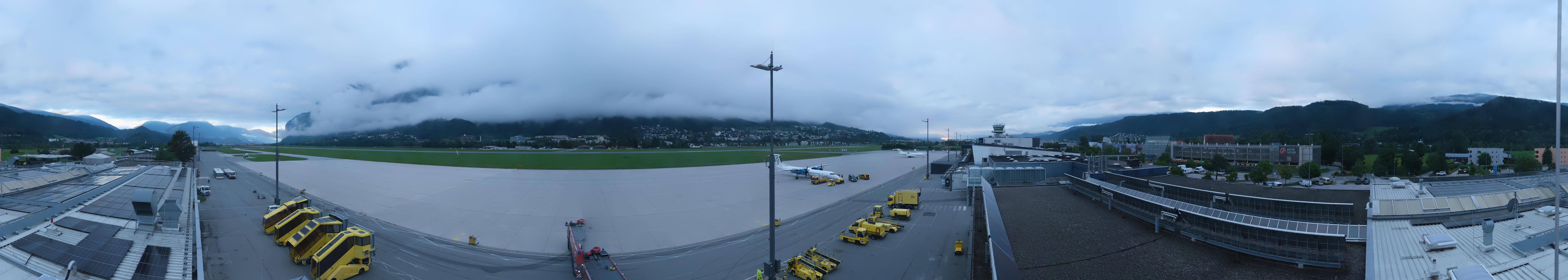 Archiv Foto Webcam Panorama Innsbruck Flughafen