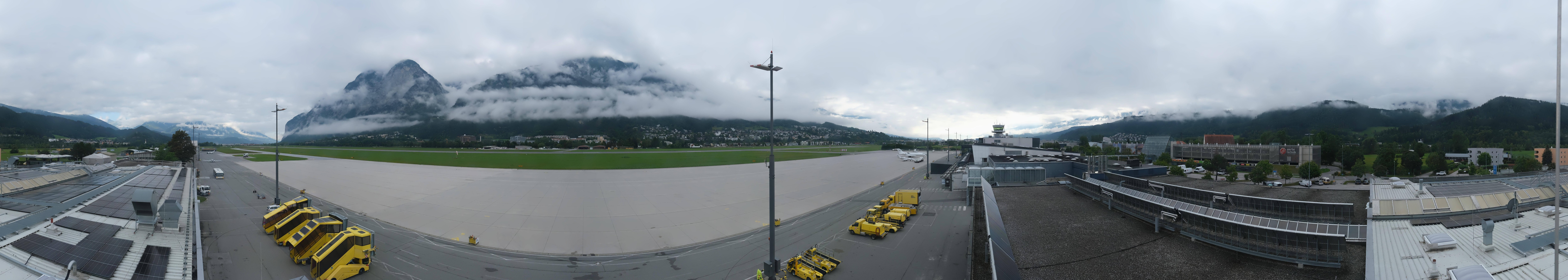 Archiv Foto Webcam Panorama Innsbruck Flughafen
