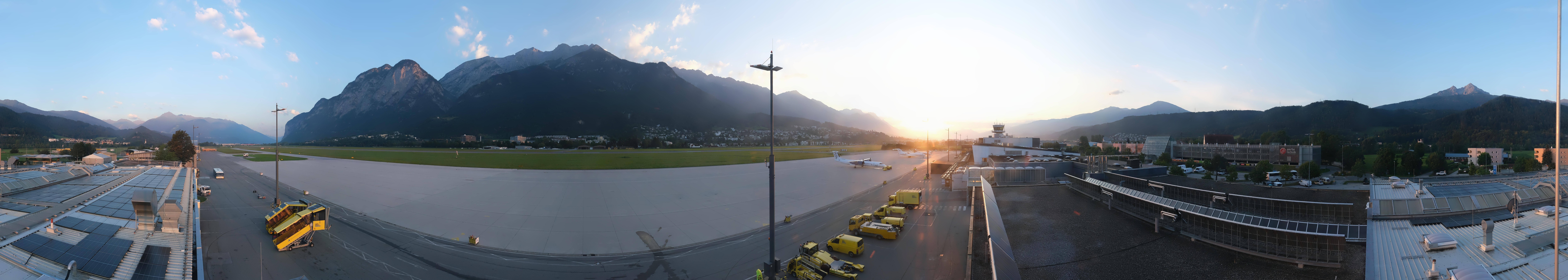 Archiv Foto Webcam Panorama Innsbruck Flughafen