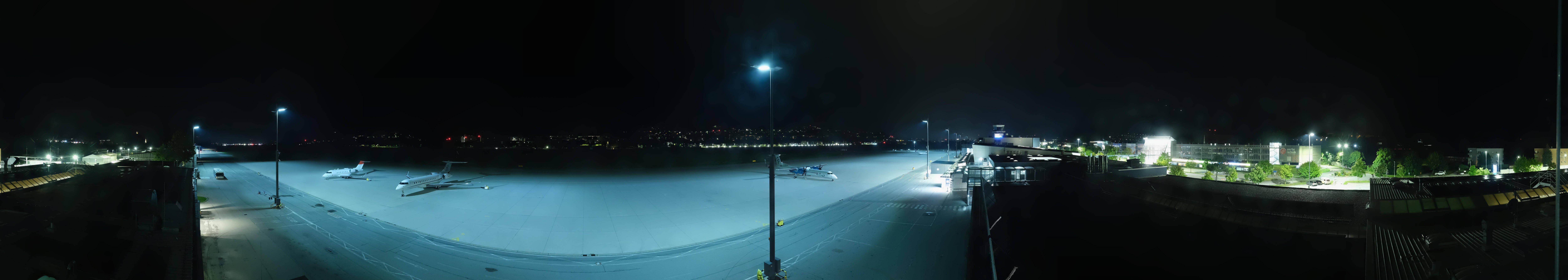 Archived image Webcam Airport Innsbruck Panorama