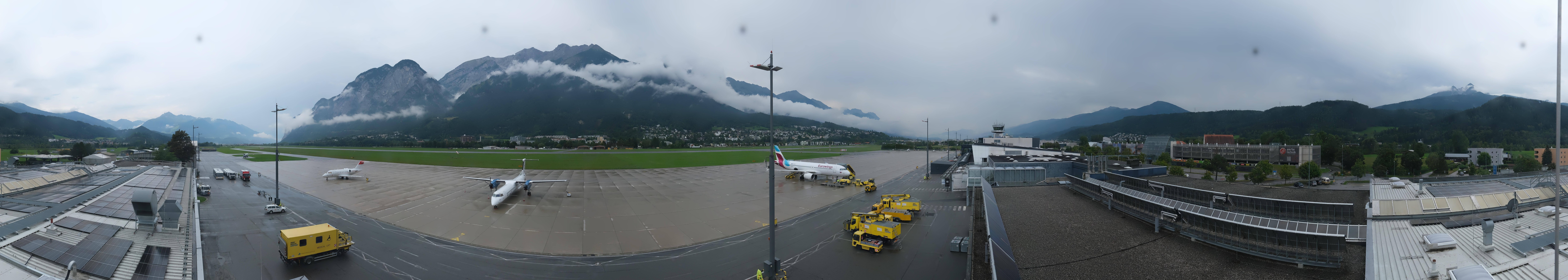 Archiv Foto Webcam Panorama Innsbruck Flughafen