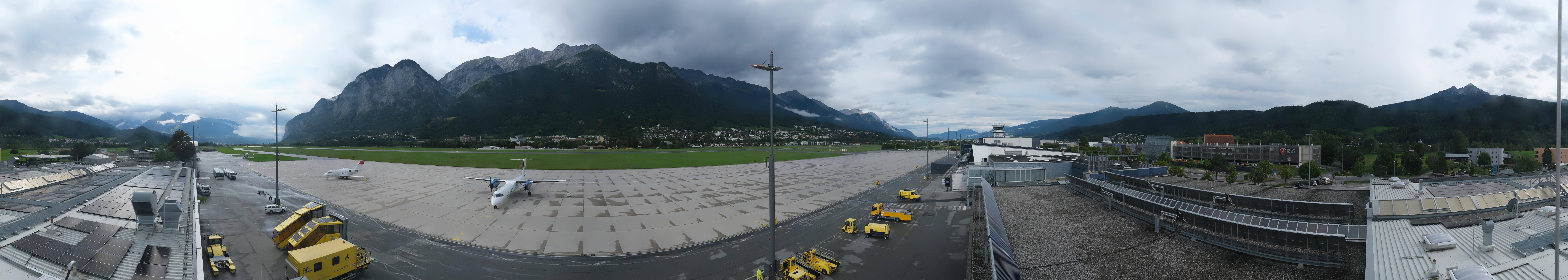 Archiv Foto Webcam Panorama Innsbruck Flughafen