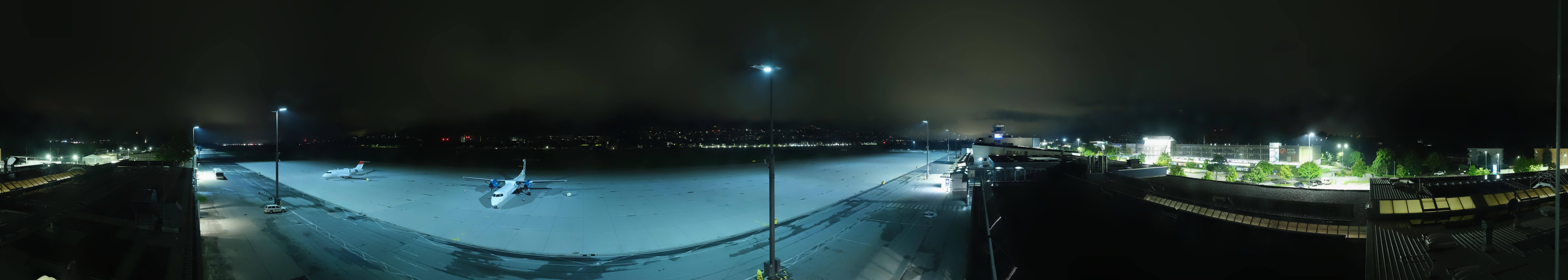 Archived image Webcam Airport Innsbruck Panorama