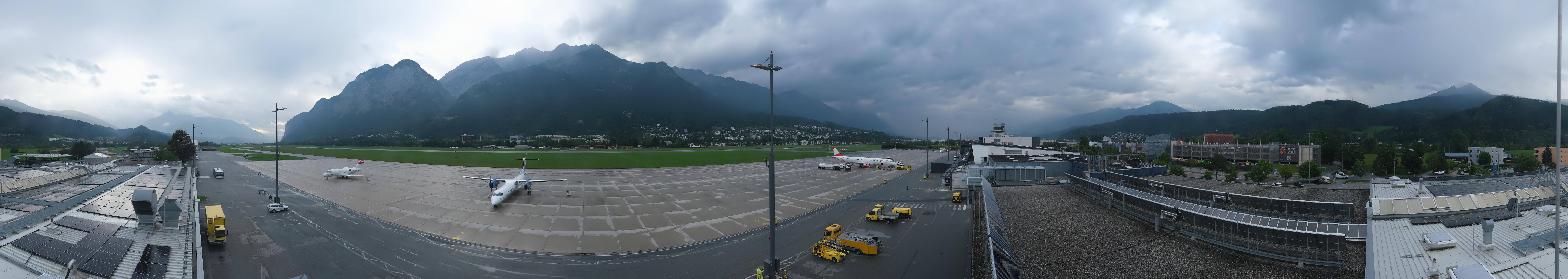 Archiv Foto Webcam Panorama Innsbruck Flughafen