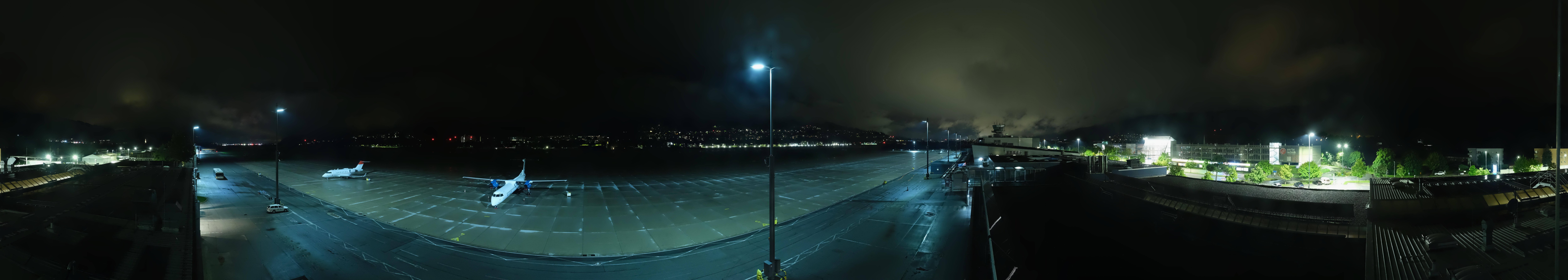 Archived image Webcam Airport Innsbruck Panorama