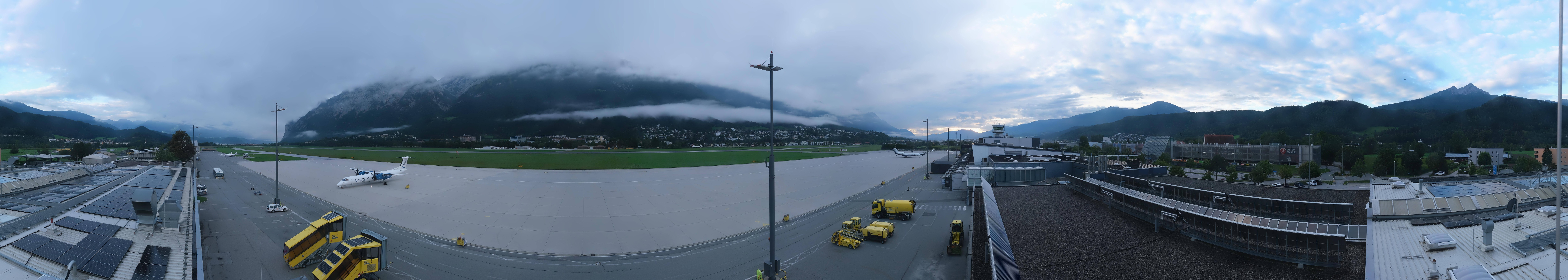 Archiv Foto Webcam Panorama Innsbruck Flughafen
