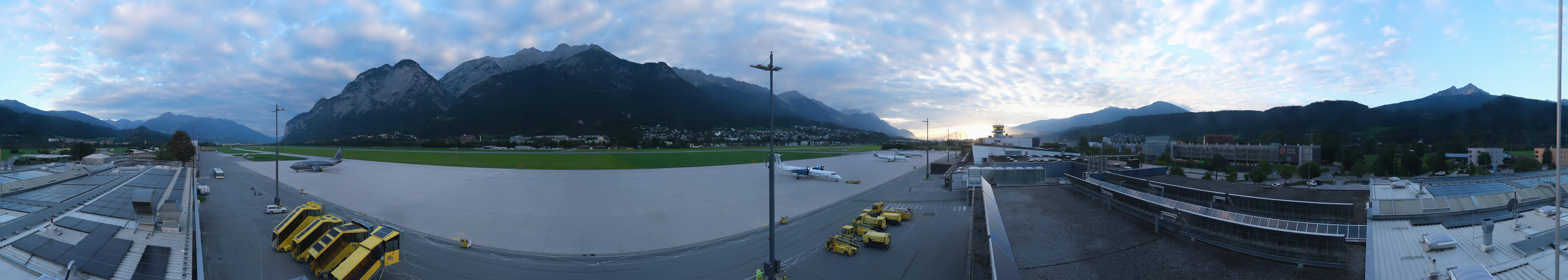 Archiv Foto Webcam Panorama Innsbruck Flughafen