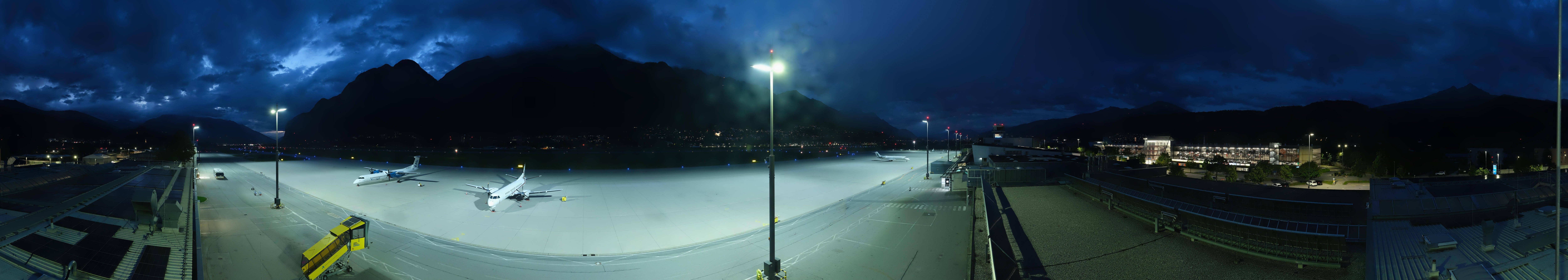 Archiv Foto Webcam Panorama Innsbruck Flughafen