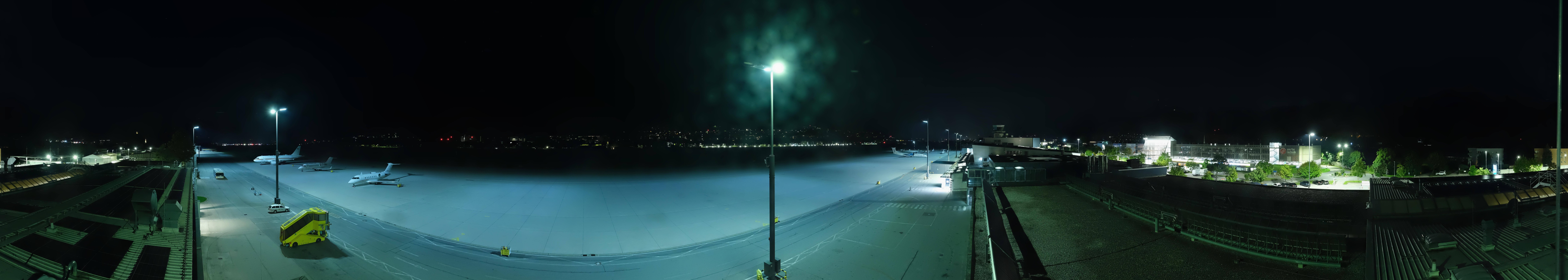 Archived image Webcam Airport Innsbruck Panorama