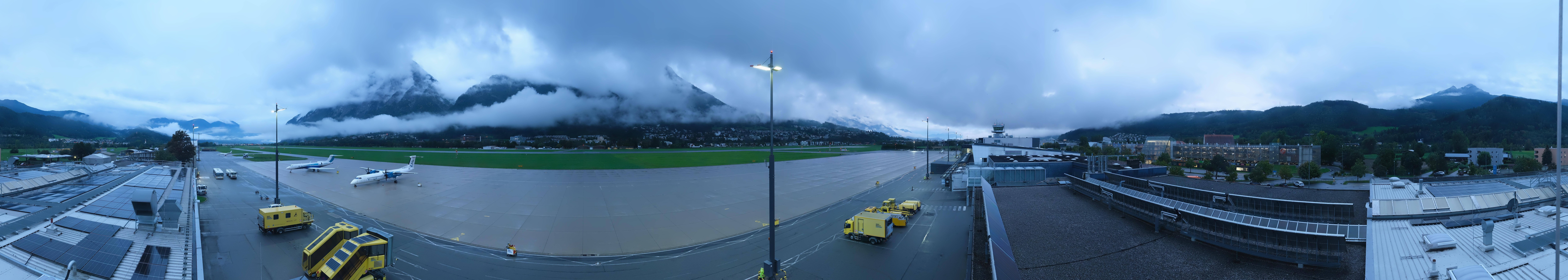 Archiv Foto Webcam Panorama Innsbruck Flughafen