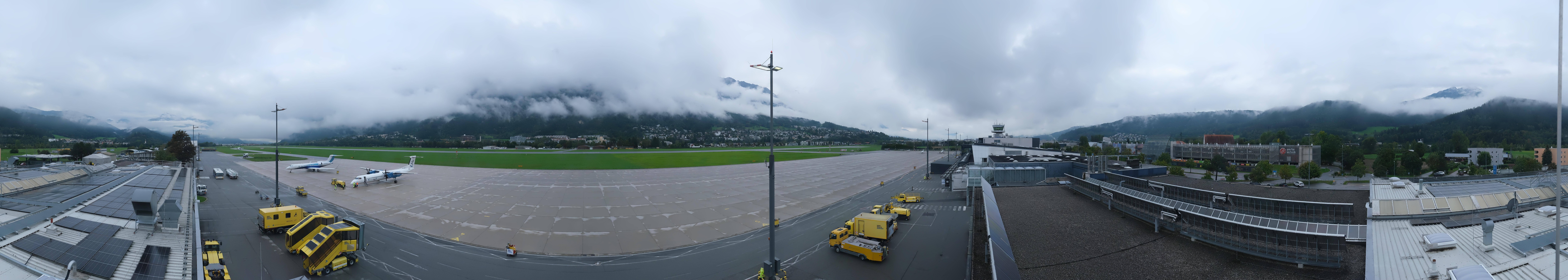Archiv Foto Webcam Panorama Innsbruck Flughafen