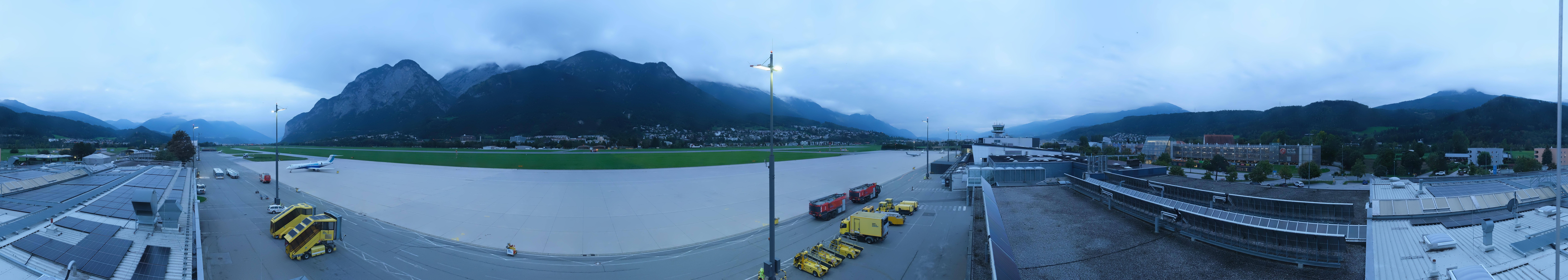 Archiv Foto Webcam Panorama Innsbruck Flughafen