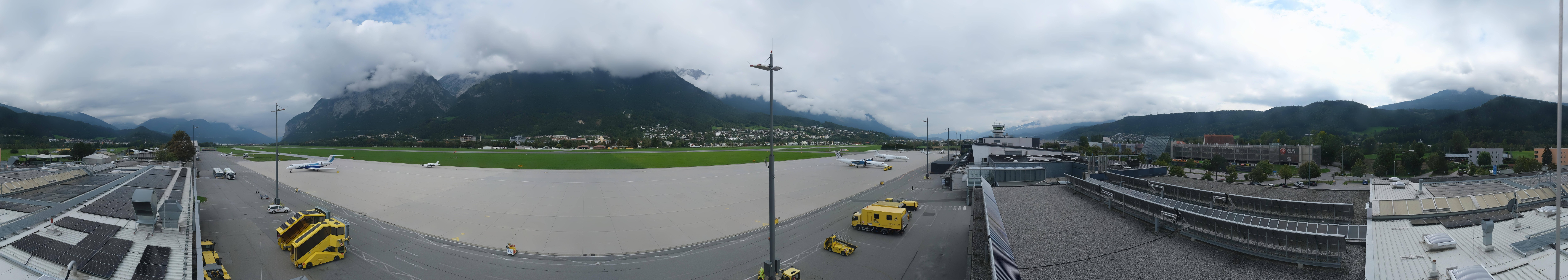 Archiv Foto Webcam Panorama Innsbruck Flughafen