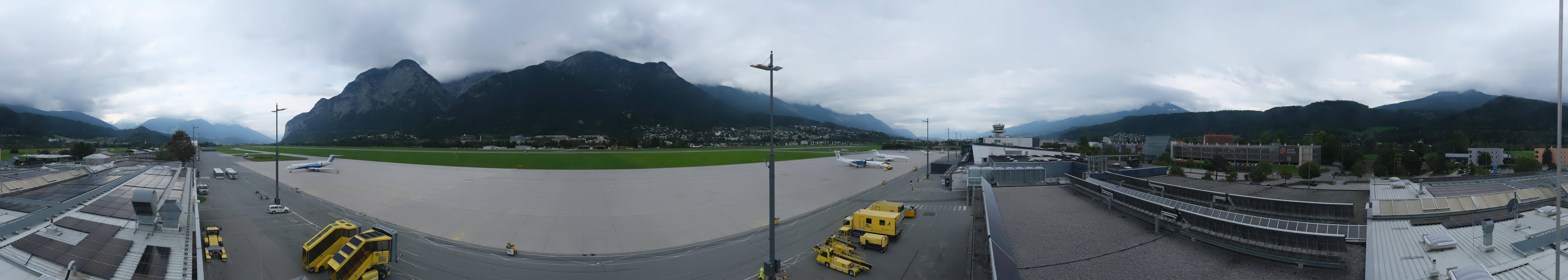 Archiv Foto Webcam Panorama Innsbruck Flughafen