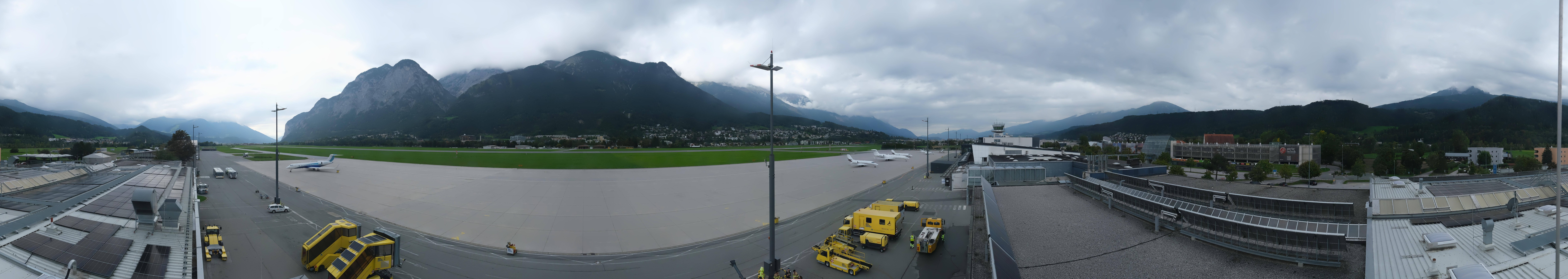Archiv Foto Webcam Panorama Innsbruck Flughafen