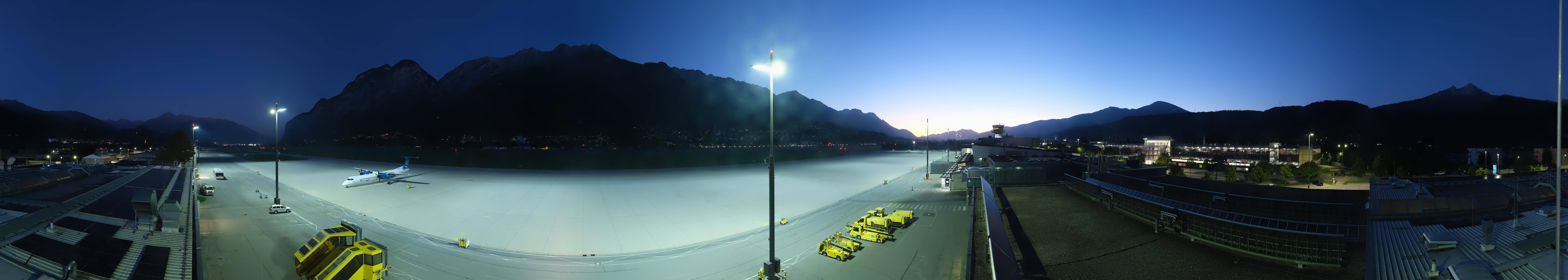 Archiv Foto Webcam Panorama Innsbruck Flughafen