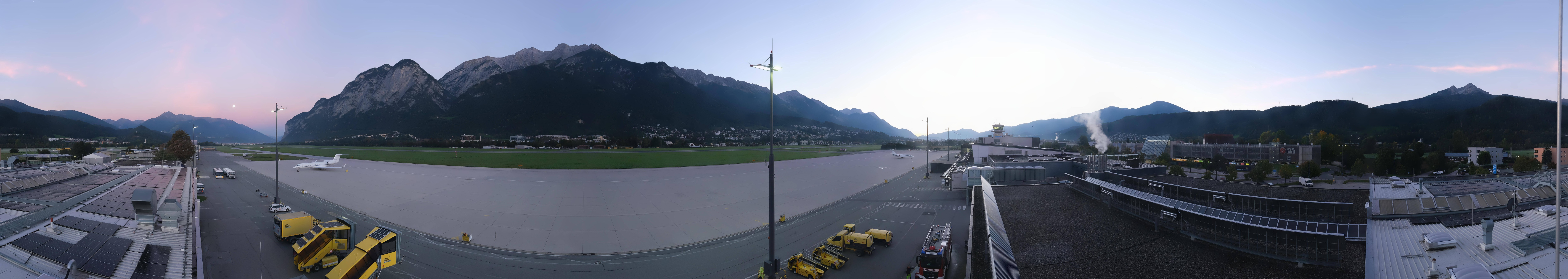 Archiv Foto Webcam Panorama Innsbruck Flughafen