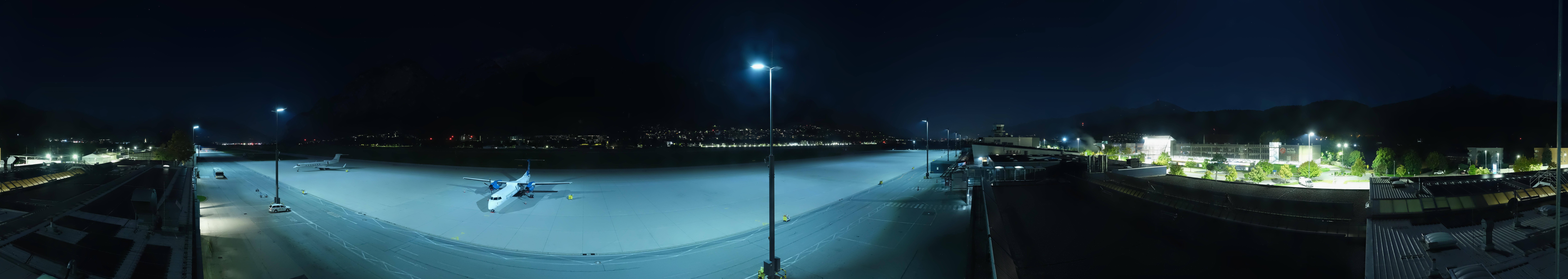 Archived image Webcam Airport Innsbruck Panorama