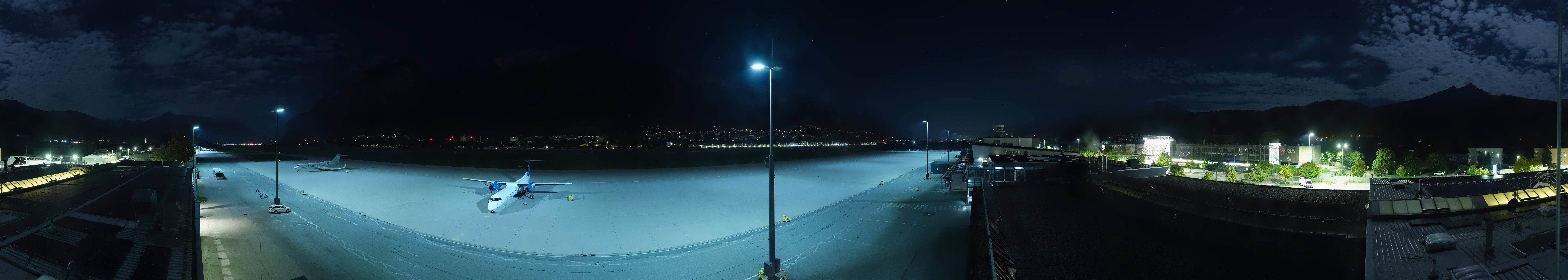 Archived image Webcam Airport Innsbruck Panorama