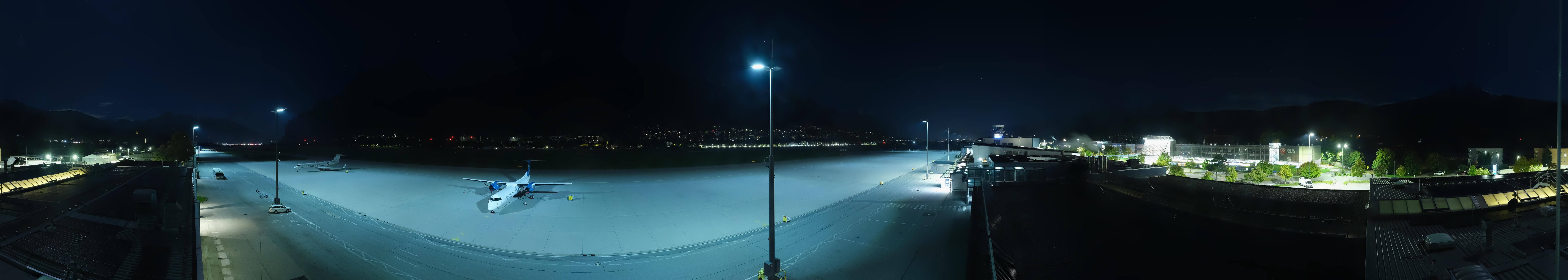 Archived image Webcam Airport Innsbruck Panorama