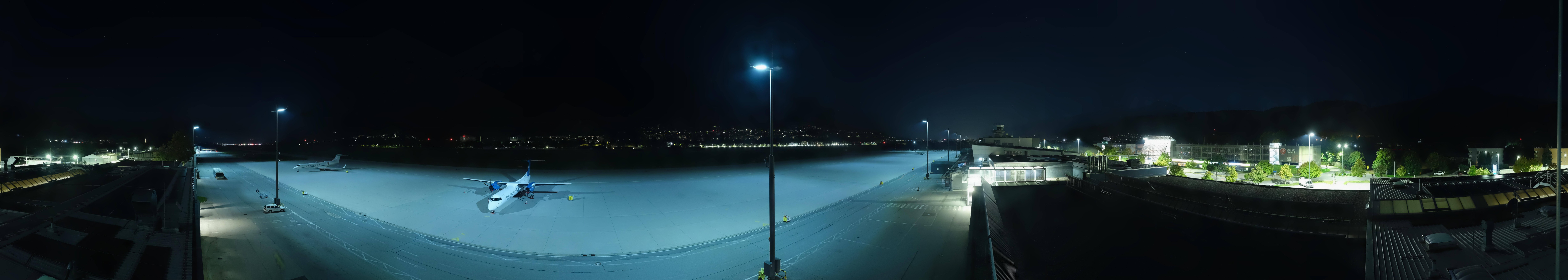 Archived image Webcam Airport Innsbruck Panorama