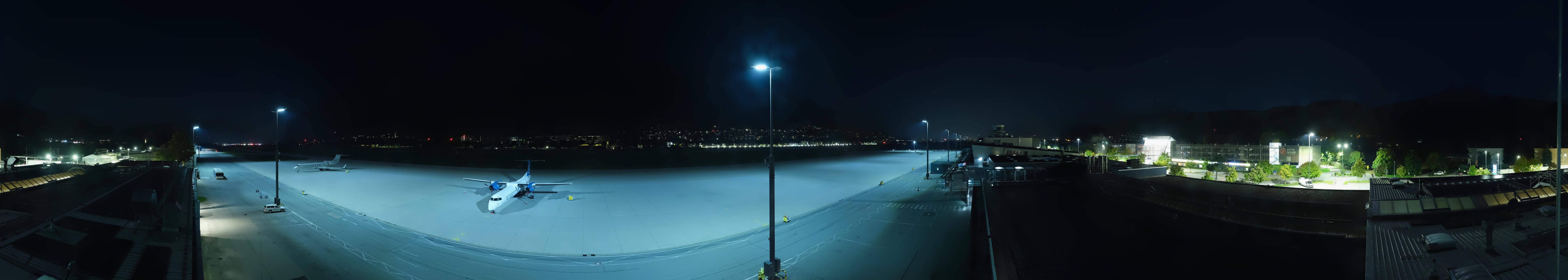 Archived image Webcam Airport Innsbruck Panorama