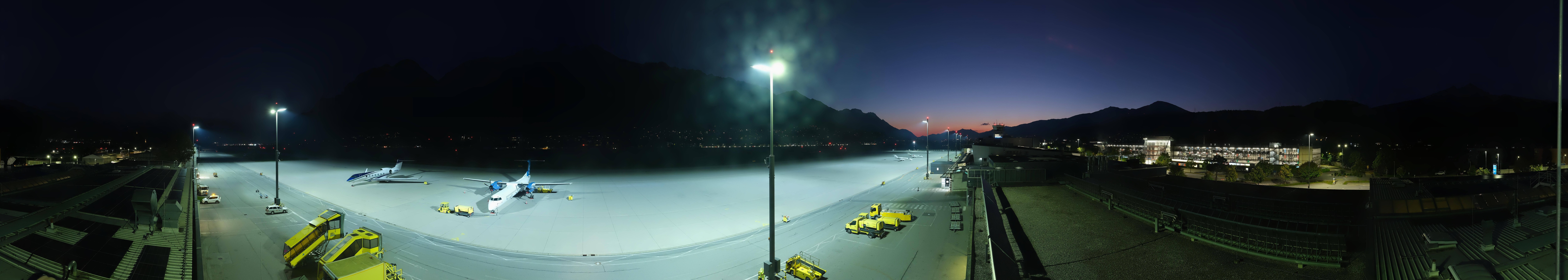 Archiv Foto Webcam Panorama Innsbruck Flughafen