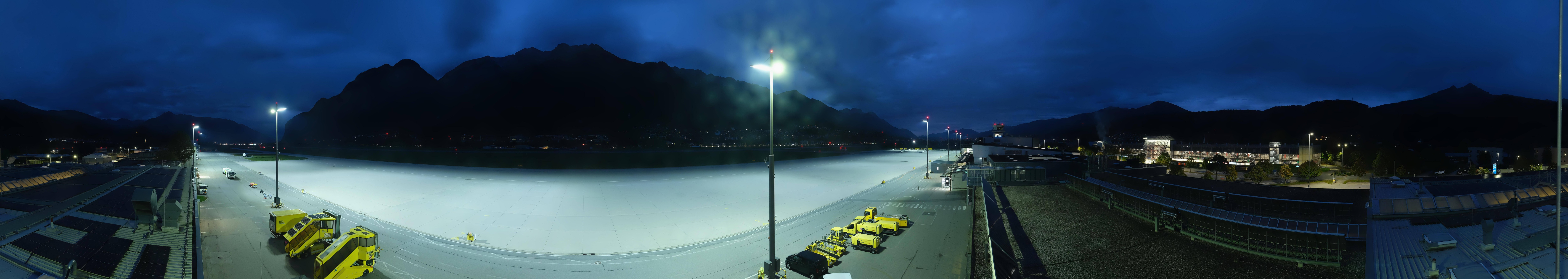 Archived image Webcam Airport Innsbruck Panorama