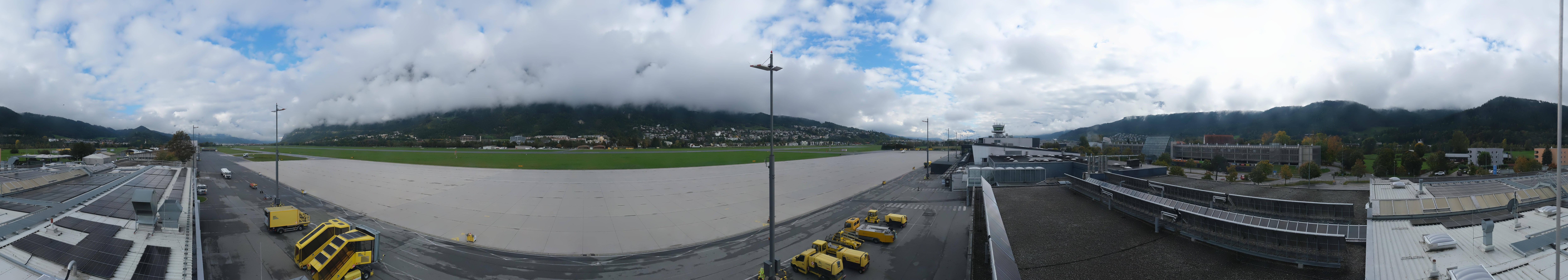 Archiv Foto Webcam Panorama Innsbruck Flughafen