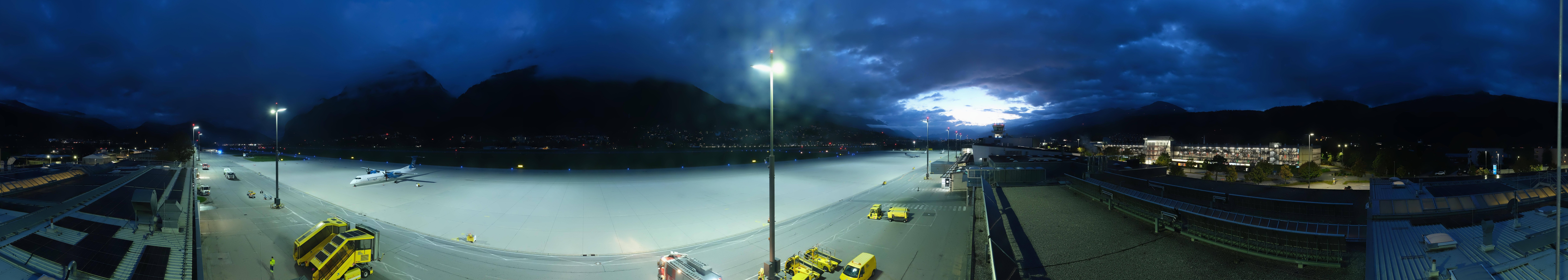Archiv Foto Webcam Panorama Innsbruck Flughafen