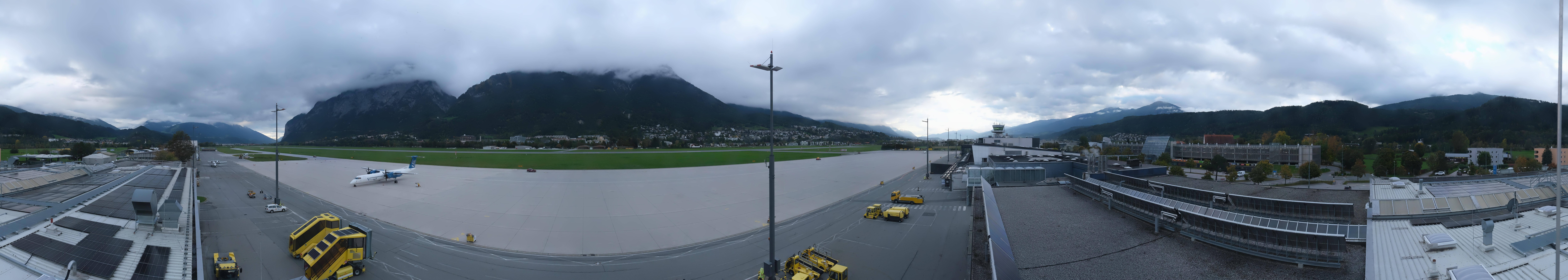 Archiv Foto Webcam Panorama Innsbruck Flughafen